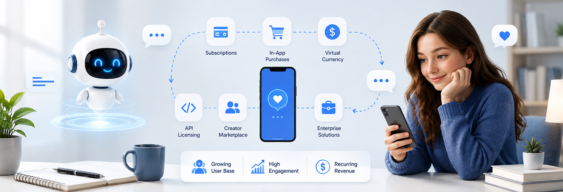 How Do AI Companion Apps Make Money? A Complete Business Model Breakdown (2026)